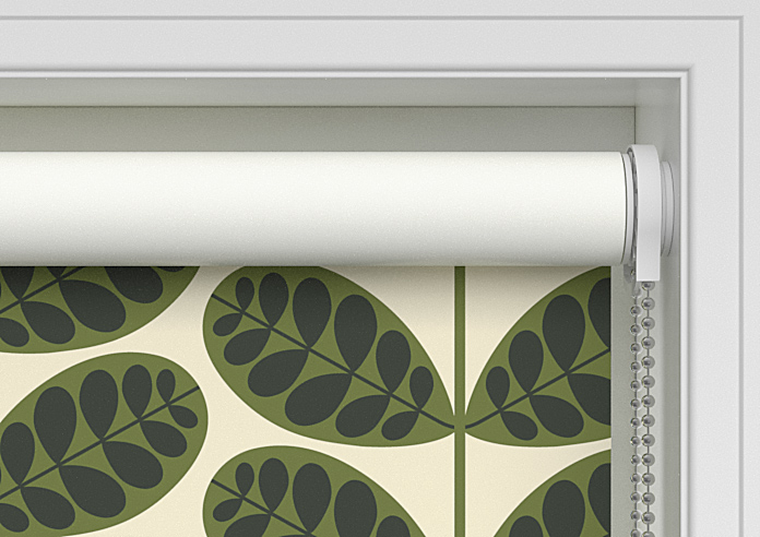 Orla Kiely Botanica Stem, Green - Twist&Fit Roller Blind - Image 10